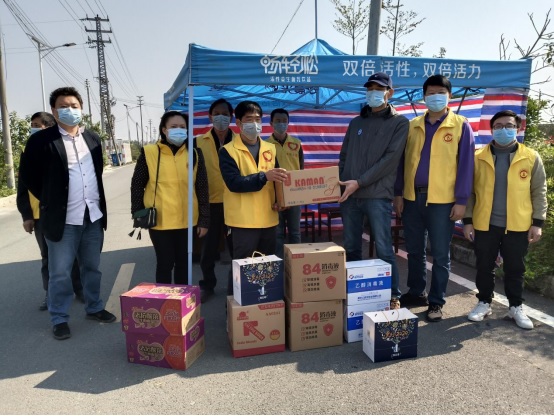 惠州市审计局驻村工作队和局志愿者服务队赴洪湖村开展疫情防控一线人员慰问工作